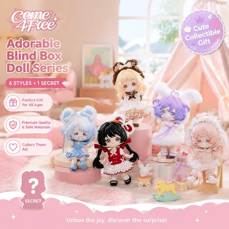 Collectible Collection - سلسلة صناديق المفاجآت من Come4free: دمى