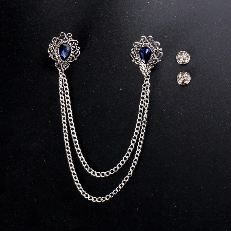 Vintage Jewelry Collection - أنيقة خمر سبائك حجر الراين كبير