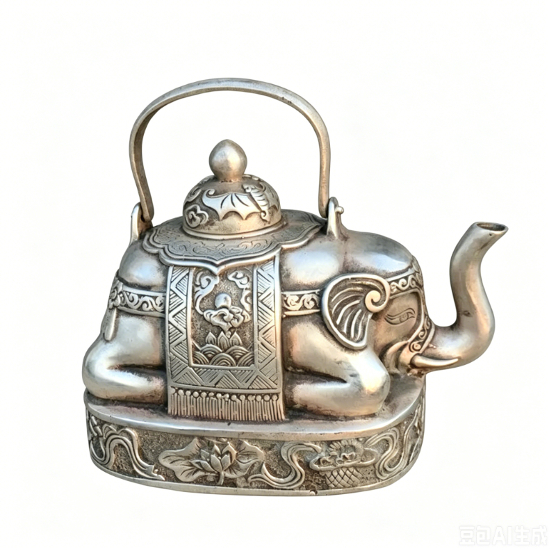 Collectible Vintage Wine - تماثيل فيلة منحوتة عتيقة، أباريق شاي،