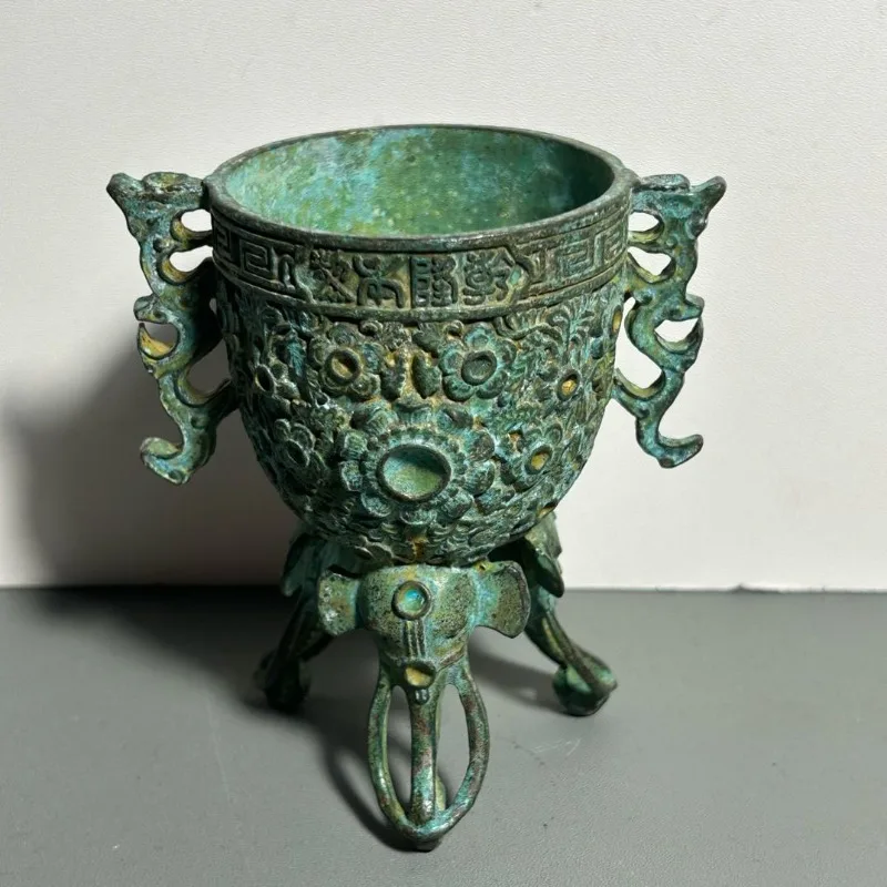 كأس طقوسي من البرونز العتيق بم - مراجعة Collectible Vintage Wine وسعره