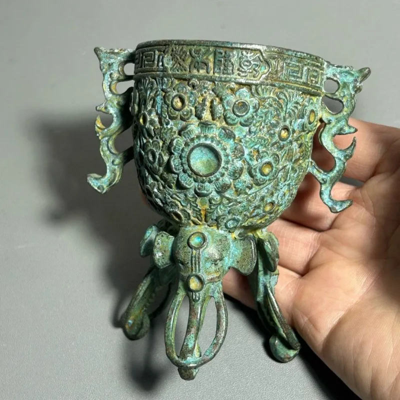 كأس طقوسي من البرونز العتيق بم - مراجعة Collectible Vintage Wine وسعره