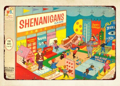 لافتة معدنية من نوع شينانيجنز  - مراجعة Vintage Collectibles Store وسعره