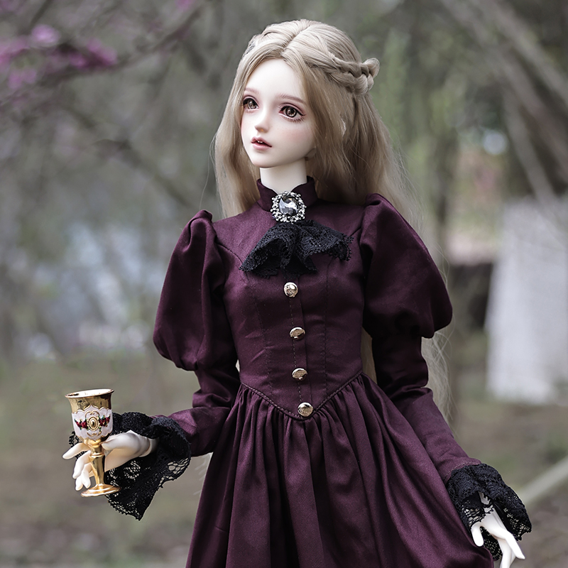 دمية إلينا BJD 1/3 جميلة أنيقة - مراجعة Vintage Collectible Dolls وسعره