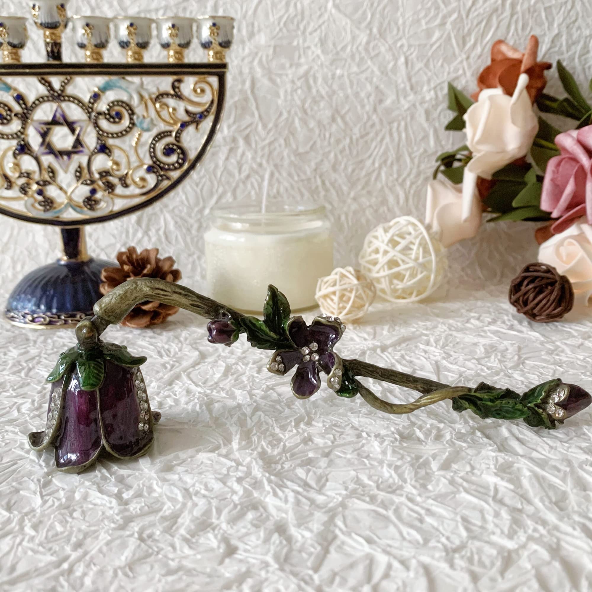 مطفأة شموع مينوراه فاخرة بتصمي - مراجعة Collectible Collection وسعره