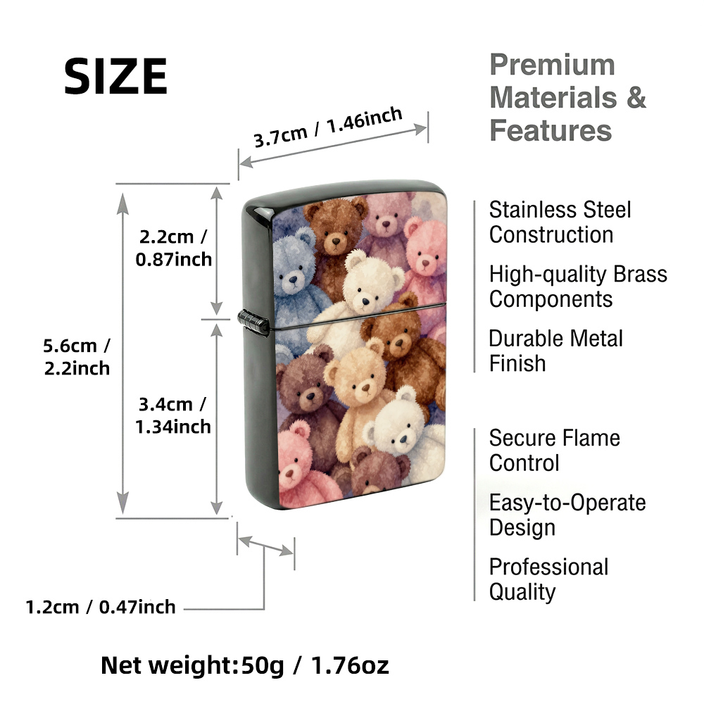 ولاعة قابلة للطي بتصميم دمى ال - مراجعة Vintage Collectible Bears وسعره
